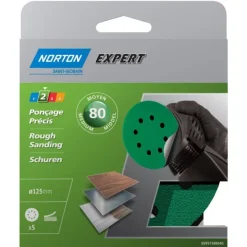 Outlet NORTON 5 Disques 8T auto-agrippants Ø125mm