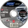 Hot NORTON Disque à tronçonner/ébarber le métal 125x2,2x22,2