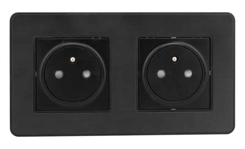 Sale ZENITECH Double prise 2 pôles + terre easyeject kouro