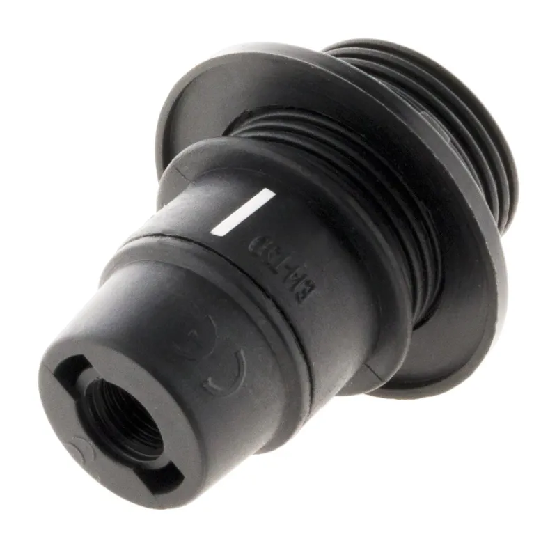 ZENITECH Douille E14 nylon bague simple noir