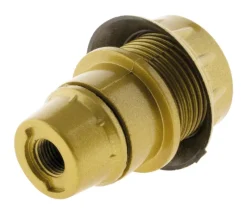 ZENITECH Douille E14 nylon or + 1 bague
