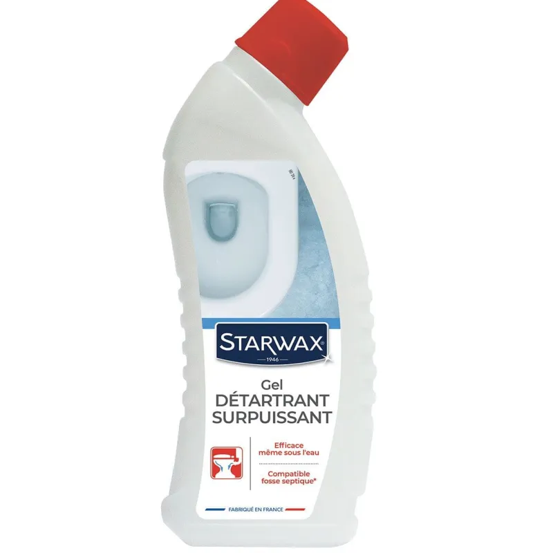 New STARWAX Détartrant surpuissant gel WC 750 ml