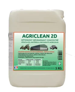 Clearance Détergent dégraissant concentré Agriclean 2D bidon de 5kg