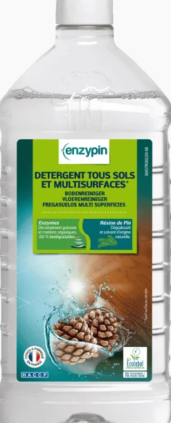 ENZYPIN Détergent tous sols et multisurfaces 1L