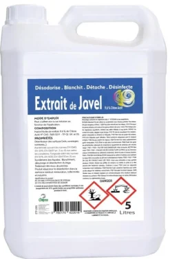 Outlet Eau de Javel 36° 9.6% 5L