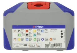 Clearance TIVOLY Embouts hexa 6,35 - 4mm 46 pièces