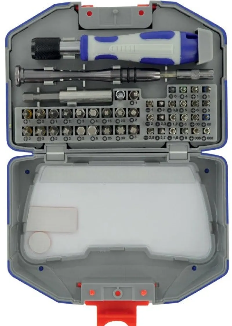 Clearance TIVOLY Embouts hexa 6,35 - 4mm 46 pièces