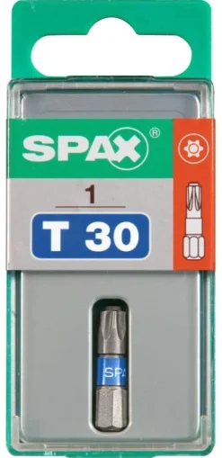 SPAX Embout Torx T-STARplus T30 1 pièce