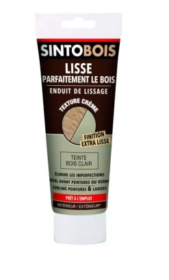 Sale SINTO Enduit lissage bois clair 250g