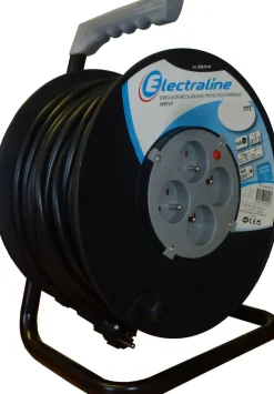 ELECTRALINE Enrouleur de câble électrique 40M