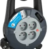 Discount ELECTRALINE Enrouleur K7 Cbb H05 5M gris et noir