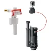 Outlet WIRQUIN Ensemble mécanisme de WC à câble double chasse
