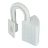 Best Entrebaîlleur de porte + support adhésif blanc (x2)