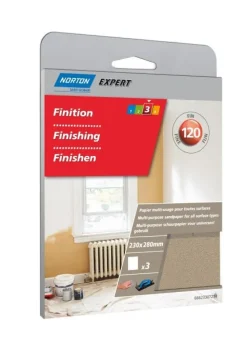 Sale NORTON 3 Feuilles papier multi-usage G120 230x280
