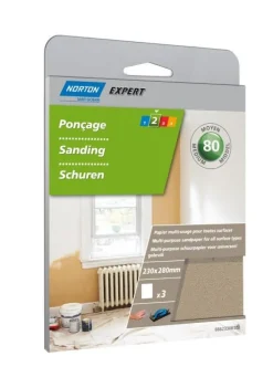 Clearance NORTON 3 Feuilles papier multi-usage G80 230x280