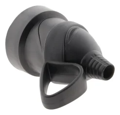 ZENITECH Fiche femelle anneau 16A 2 pôles + terre NF noir