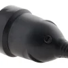 ZENITECH Fiche femelle 16A 2 pôles + terre noir NF