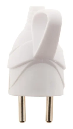ZENITECH Fiche mâle 16A anneau blanc NF