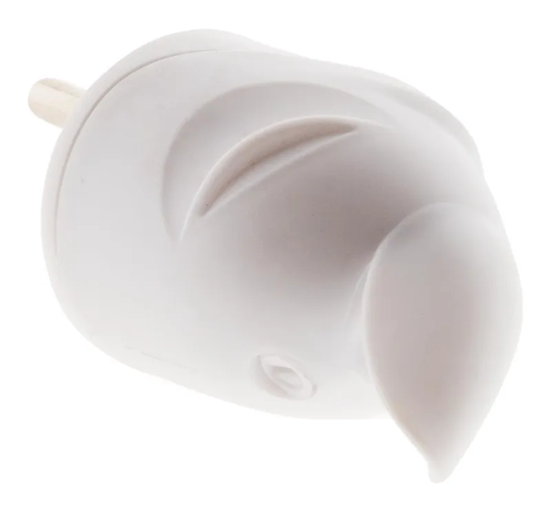 New ZENITECH Fiche mâle 16A coudée blanc NF