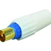 OPTEX Fiche mâle 9,52 connectique Or