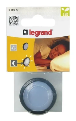 Sale LEGRAND Fiche veilleuse crépusculaire LED 2 pôles 10A noir