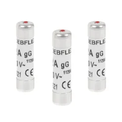 Clearance DEBFLEX Fusibles avec voyant 8,5x31,5mm 20A 380V