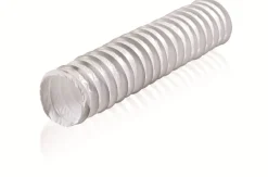 Hot Gaine flexible en PVC grise Ø150mm x 5m