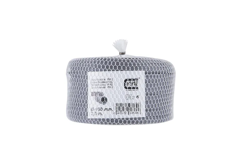 Clearance Gaine flexible en PVC grise Ø100mm x 5m