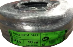 Online ELECTRALINE Gaine ICTA Ø25mm -10M