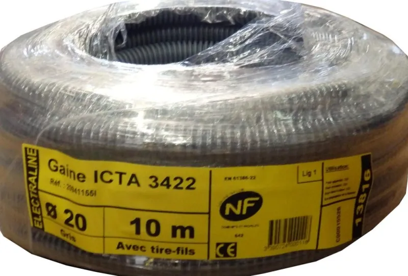 Discount ELECTRALINE Gaine ICTA Ø20mm -10M