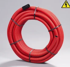 Discount Gaine Quattroflex TPC Ø63 rouge 25m pour câbles électriques