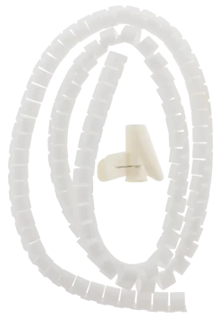 Discount ZENITECH Gaine range-câble Ø20mm 1,5m blanc