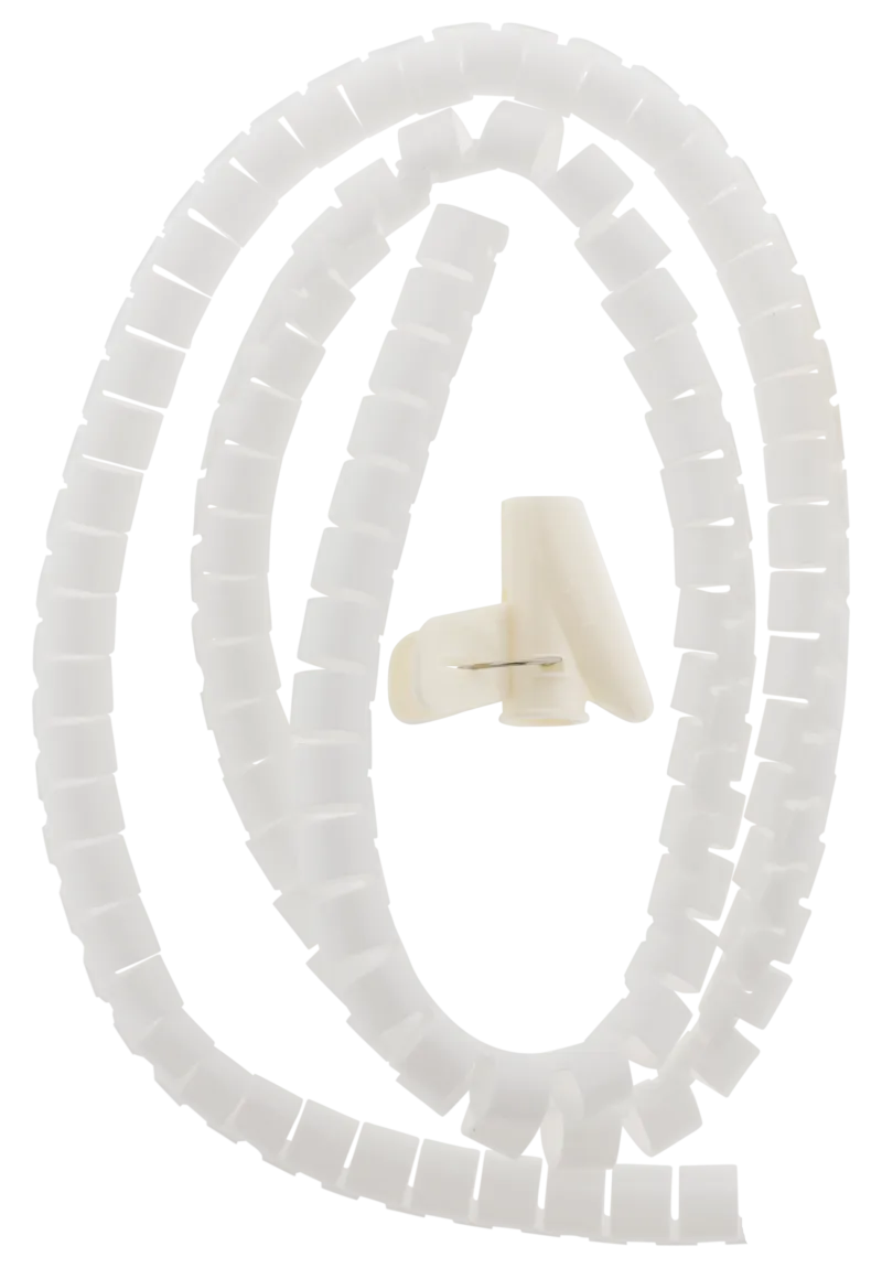 Discount ZENITECH Gaine range-câble Ø20mm 1,5m blanc