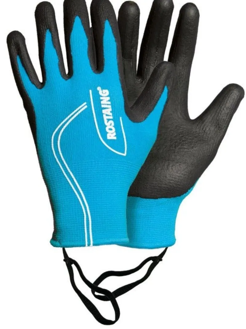 New ROSTAING Gants de jardinage/bricolage tactile pour ado Maxteen bleu