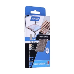 Best NORTON Garniture de ponçage Auto-agrippant 70x125mm G40 (x12)