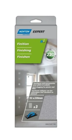 Best NORTON 3 Garnitures spécial platre G220 93x230