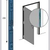 Clearance Gâche centrale en applique pour Europa58734 ouverture droite