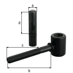 Clearance GAH ALBERTS Gond à scelement chimique noir Ø14/74 M10x55 mm