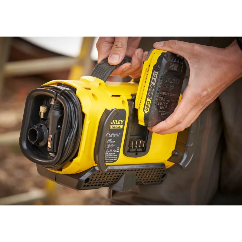 Clearance STANLEY Gonfleur compresseur V20 Lithium 18V sans batterie