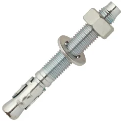 Goujon d'ancrage en acier zingué M12x100mm (x10)
