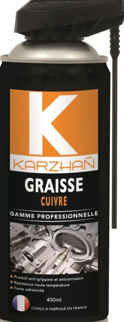 Discount KARZHAN Graisse au cuivre aérosol 400ml