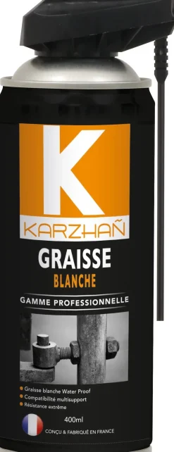 Best KARZHAN Graisse blanche aérosol 400 ml
