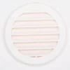 Clearance Grille ABS + anti-moustique blanc à tube Ø9,4 cm