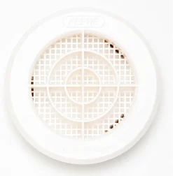 Clearance Grille à clipser ABS blanc Ø8/9 cm