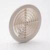 Online Grille à clipser ABS + moustiquaire blanc pour tube Ø12,4-14