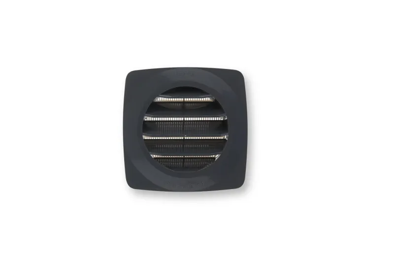 New Grille à clipser ABS + moustiquaire beige tube Ø11