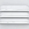 Outlet Grille d'aération Alu blanc - 50x180 mm - AUTOGYRE