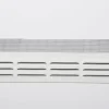 New Grille en alu 0,8 mm anti-moutique blanc 5x25 cm.