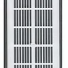 Sale Grille menuiserie extra-plate 251x108mm - AUTOGYRE