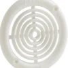 Best Grille à visser ABS blanc Ø10,3 cm